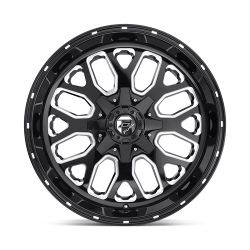 Carburant 1PC - D588 TITAN | 20X10 / -18 Offset / 6X135/6X139.7 Modèle de boulon | D58820009847