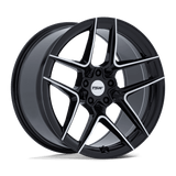 TSW TW008 Slipstream 20x9 5x120 - Gloss Black w/ Machined Face