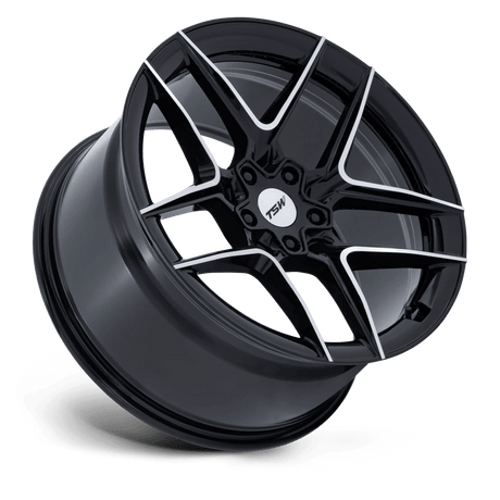 TSW TW008 Slipstream 20x10.5 5x112 - Gloss Black w/ Machined Face