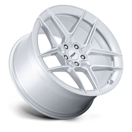 TSW TW008 Slipstream 20x9 5x112 - Gloss Silver w/ Machined Face