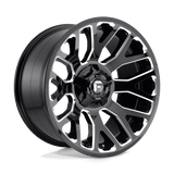 Carburant 1PC - D607 WARRIOR | 20X10 / -18 Offset / 8X165.1 Modèle de boulon | D60720008247