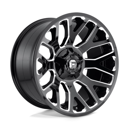 Carburant 1PC - D607 WARRIOR | 20X10 / -18 Offset / 8X165.1 Modèle de boulon | D60720008247