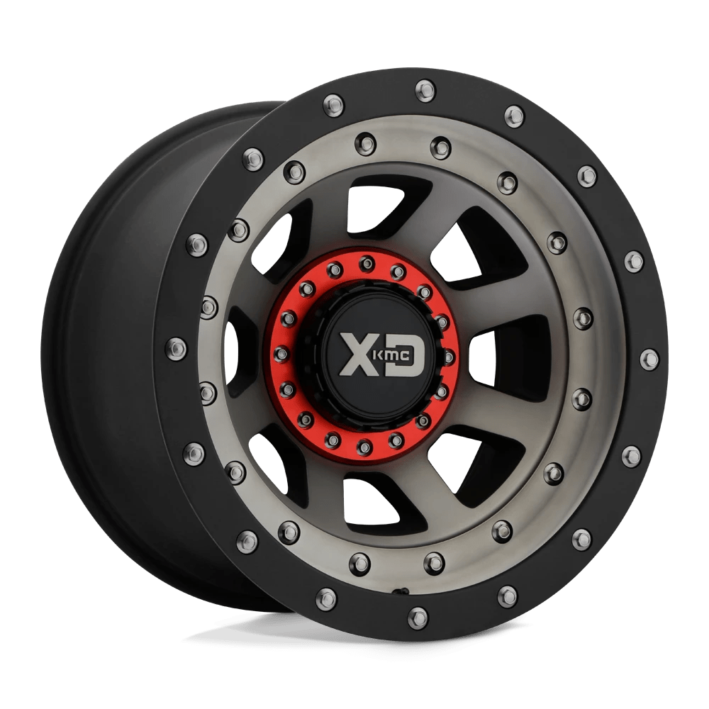 XD XD137 Fmj 17x9 6x135 / 6x139.7 - Satin Black w/ Dark Tint
