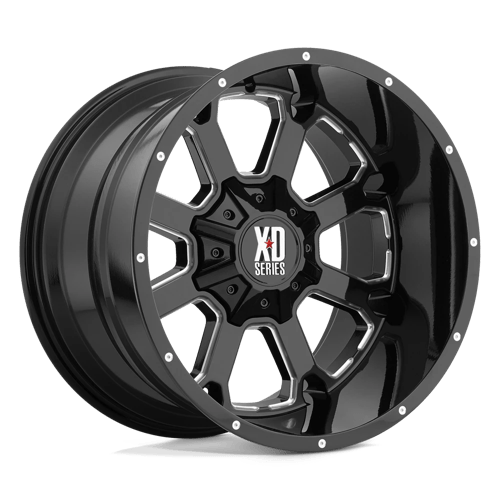 XD - XD825 BUCK 25 | 20X14 / Décalage -76 / 5X127/5X139.7 Modèle de boulon | XD82520435376N