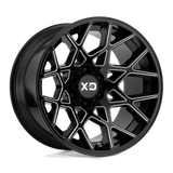 XD - XD831 CHOPSTIX | 20X10 / -24 Offset / 5X127 Modèle de boulon | XD83121050324N