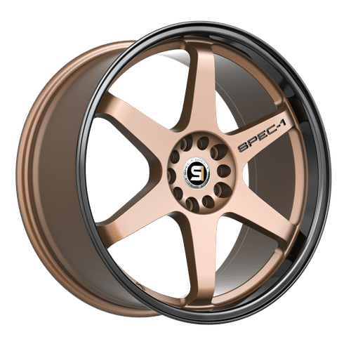 SPEC-1 RACING - SPT-33MZBL | 18x8.5 / 38 Offset / 5x112/5x114.3 Bolt Pattern | SPT-3318853638MZBL