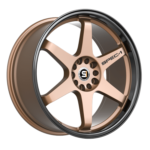 SPEC-1 RACING - SPT-33MZBL | 17x8 / 38 Offset / 5x114.3/5x120 Bolt Pattern | SPT-331783838MZBL