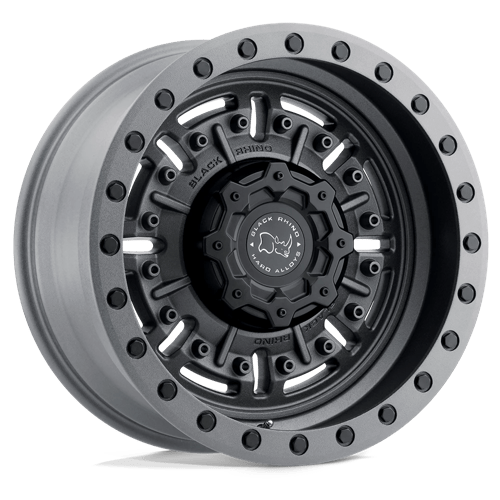 Alliages durs Black Rhino - ABRAMS | Modèle de boulon 18X9,5 / -18 Offset / 6X135 | 1895ABR-86135G87