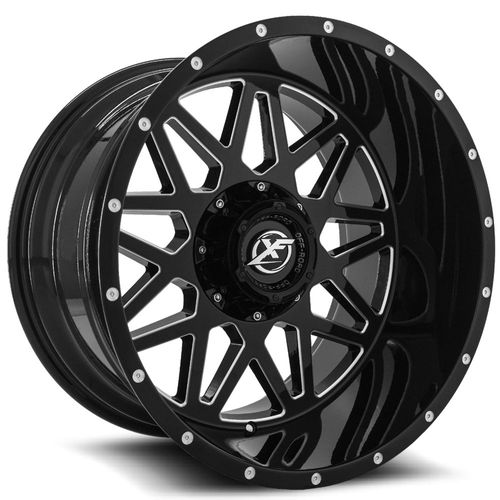 XF OFFROAD - XF-211 | 20x9 / 12 Offset / 5x127/5x139.7 Bolt Pattern | XF-21120905127139712GBML