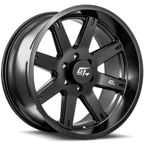 GT OFFROAD - Invasion Satin Black | 17x9 / 12 Offset / 8x170 Bolt Pattern | GT711796123