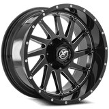 XF OFFROAD - XF-216 | 22x12 / -44 Offset / 6x135/6x139.7 Bolt Pattern | XF-216221261351397-44GBML