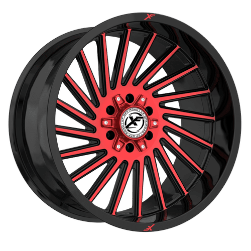 XF OFFROAD - XF-239 | 20x10 / -12 Offset / 5x127/5x139.7 Modèle de boulon | XF-239201051271397-12GBMRED