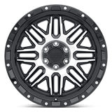 Alliages durs Black Rhino - ALAMO | 17X9 / -18 Offset / 5X127 Modèle de boulon | 1790ALA-85127B71