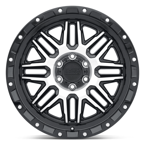 Alliages durs Black Rhino - ALAMO | 17X9 / -18 Offset / 5X127 Modèle de boulon | 1790ALA-85127B71