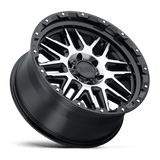 Alliages durs Black Rhino - ALAMO | 17X9 / -18 Offset / 5X127 Modèle de boulon | 1790ALA-85127B71