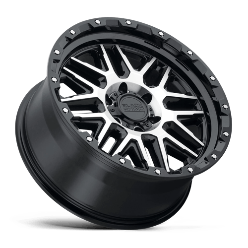 Alliages durs Black Rhino - ALAMO | 17X9 / -18 Offset / 5X127 Modèle de boulon | 1790ALA-85127B71