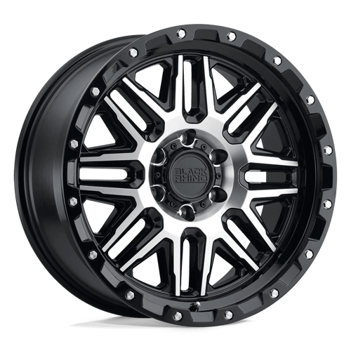 Alliages durs Black Rhino - ALAMO | 17X9 / -18 Offset / 5X127 Modèle de boulon | 1790ALA-85127B71