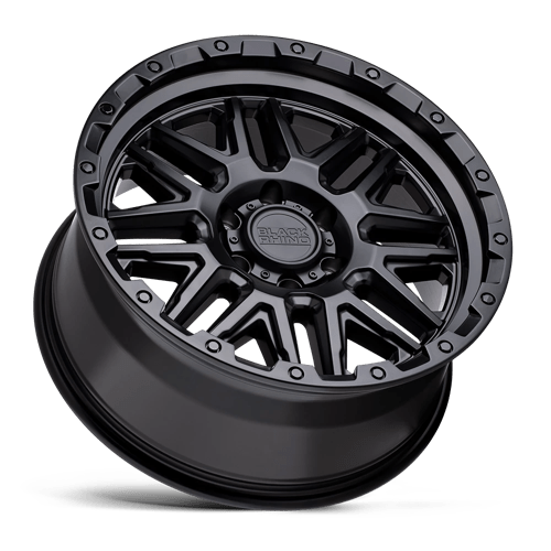 Alliages durs Black Rhino - ALAMO | Modèle de boulon 18X9 / -18 Offset / 5X127 | 1890ALA-85127M71