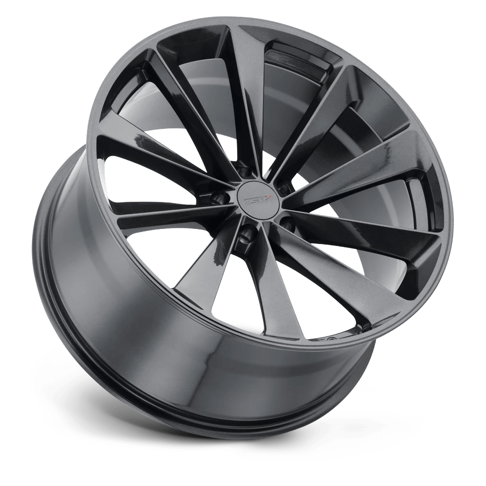 TSW Aileron 21x10.5 5x112 - Metallic Gunmetal