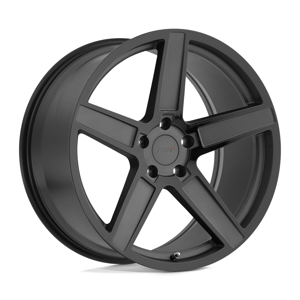 TSW Ascent 18x8.5 5x120 - Matte Gunmetal w/ G-black Face