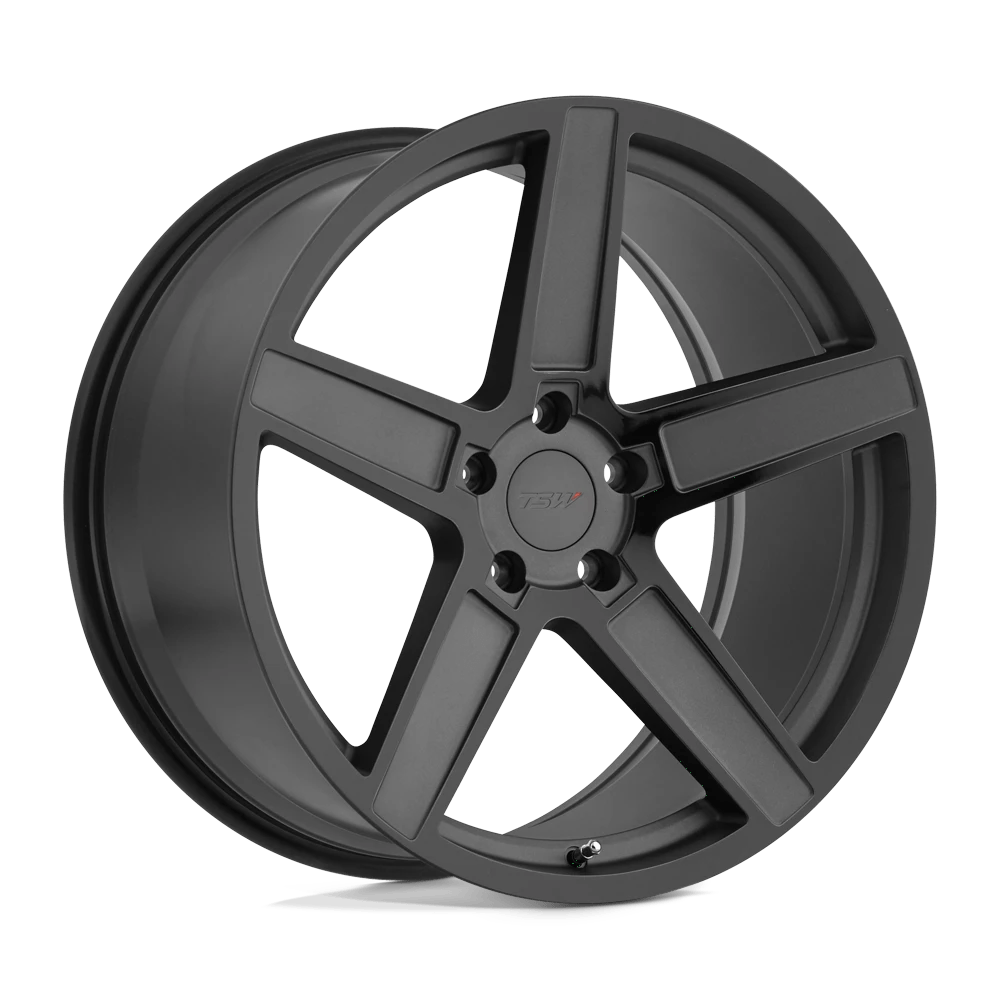 TSW Ascent 19x8.5 5x114.3 - Matte Gunmetal w/ G-black Face