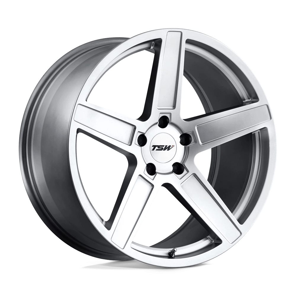 TSW Ascent 20x8.5 5x120 - Matte Titanium Silver
