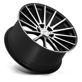 TSW Chicane 19x8.5 5x112 - Gloss Black w/ Mirror Cut Face