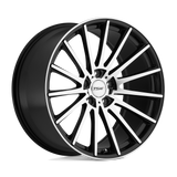 TSW Chicane 19x8.5 5x112 - Gloss Black w/ Mirror Cut Face
