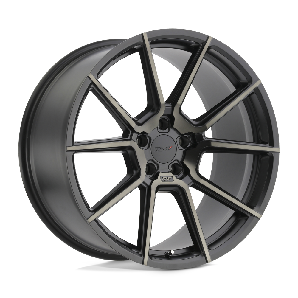 TSW Chrono 21x10.5 5x120 - Matte Black w/ Mach Dark Face