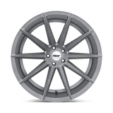 TSW Clypse 20x8.5 5x114.3 - Titanium w/ Matte Brushed Face