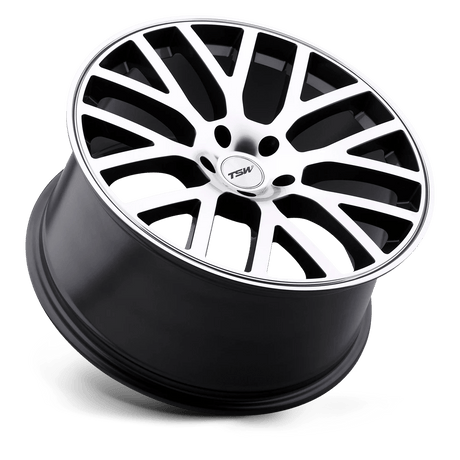 TSW Donington 22x10.5 5x120 - Gunmetal Mirror Cut Face