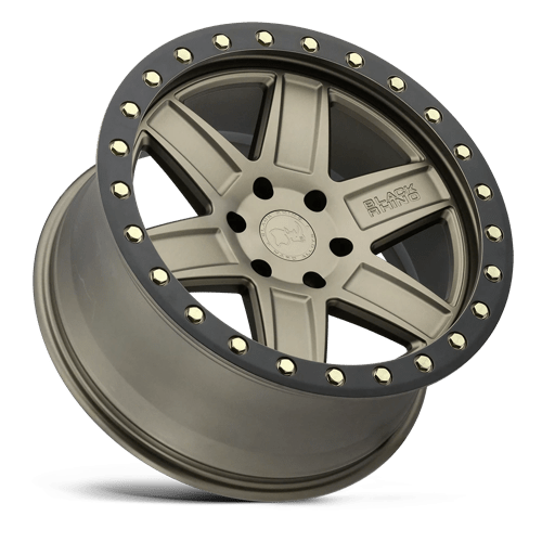 Alliages durs Black Rhino - ATTICA | 17X9 / -18 Offset / 5X127 Modèle de boulon | 1790ATA-85127Z71