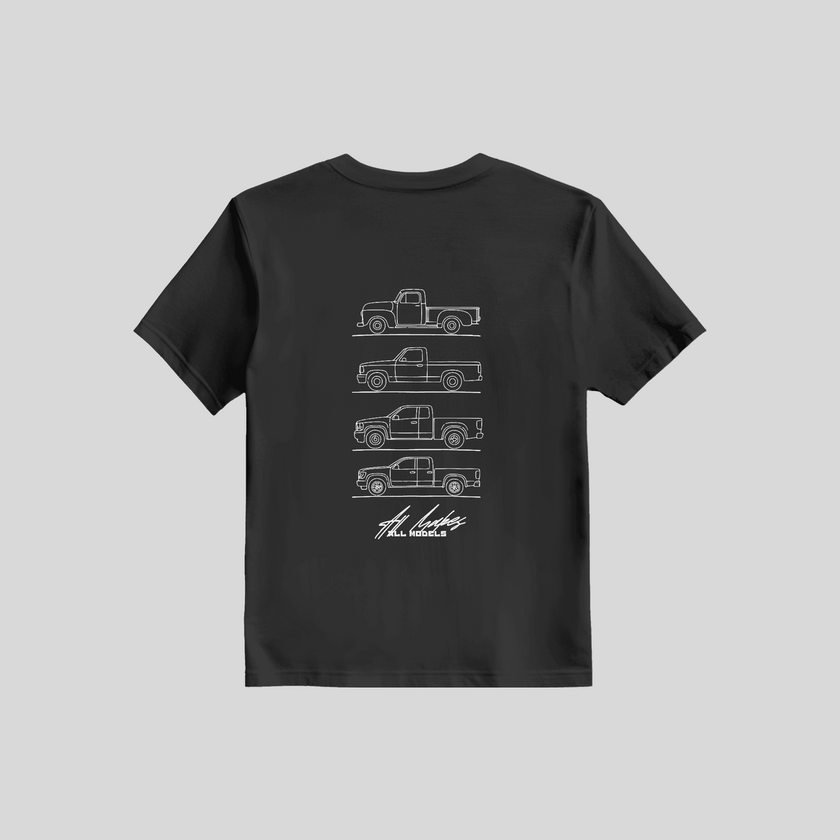 Ess K Customs - All Makes All Models Tee - Black