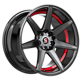SPEC-1 RACING - SP-73GBRU | 18x8 / 38 Offset / 5x112/5x114.3 Bolt Pattern | SP-731883638GBRU