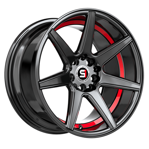 SPEC-1 RACING - SP-73GBRU | 18x8 / 38 Offset / 5x112/5x114.3 Bolt Pattern | SP-731883638GBRU