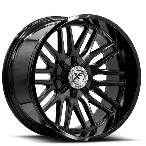 XF OFFROAD - XF-240 | 22x10 / -18 Offset / 8x165.1/8x180 Bolt Pattern | XF-240221081651180-18GBBRDDT