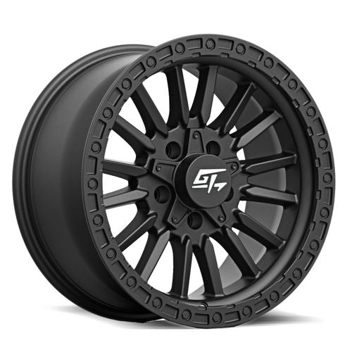 GT OFFROAD - Chamber Matte Black | 17x9 / 12 Offset / 5x127/5x139.7 Bolt Pattern | GT10817951121