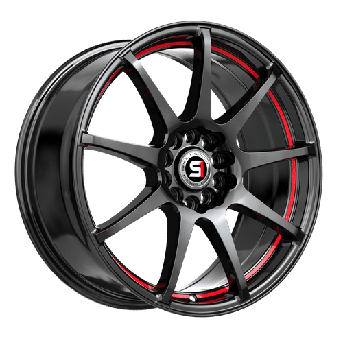 SPEC-1 RACING - SP-67GBRL | 17x7 / 42 Offset / 5x108/5x114.3 Bolt Pattern | SP-671773242GBRL