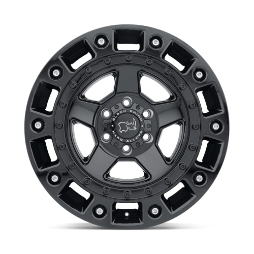 Alliages durs Black Rhino - CINCO | 18X9,5 / 12 Offset / 6X139,7 Modèle de boulon | 1895CNC126140B12