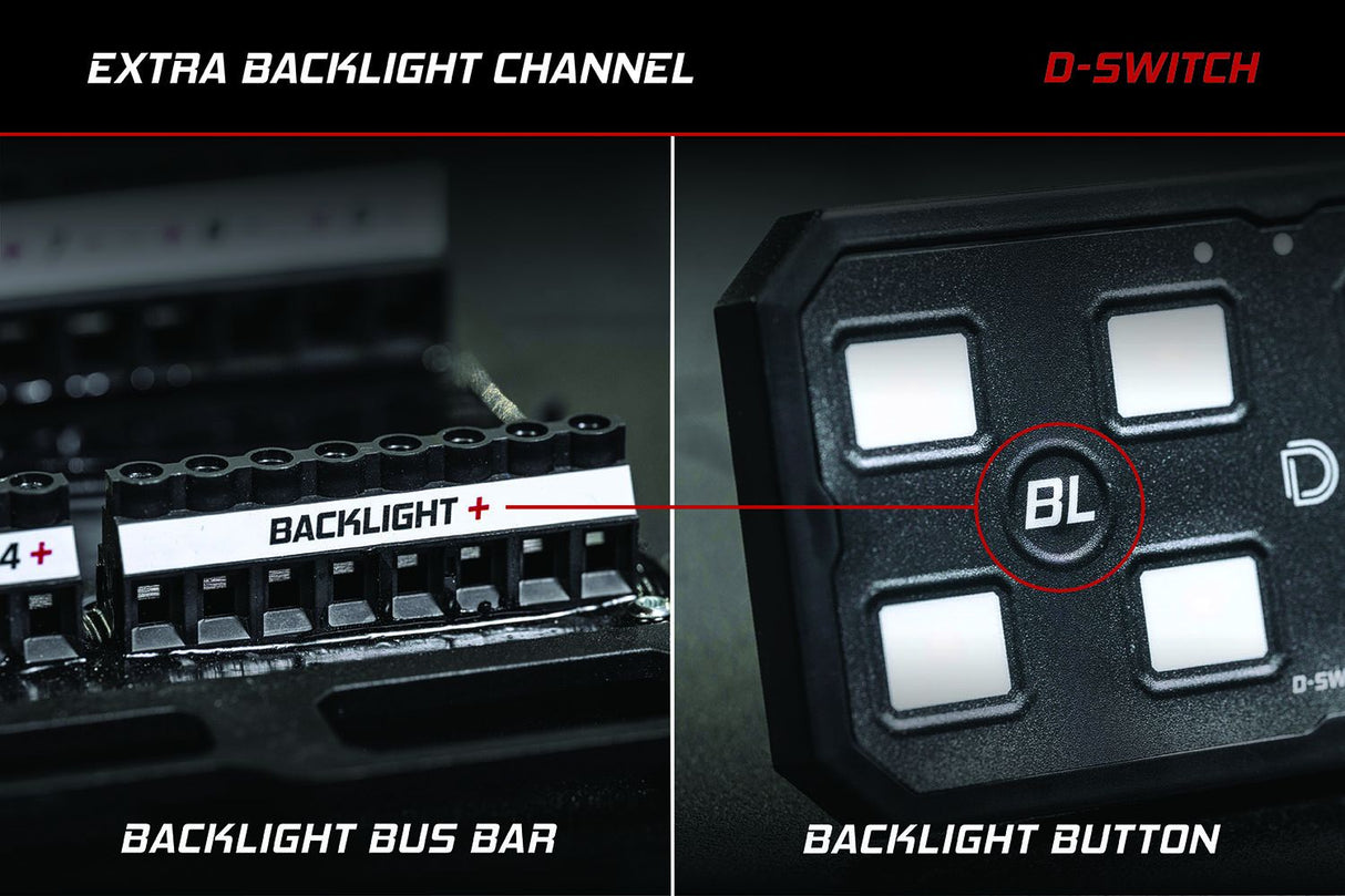 Panneau de commutation 8 canaux Diode Dynamics D-Switch