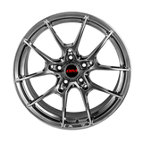 DIM - WC001 HYBER BLACK / GREY SILVER LIP | 17x7.5 / 35 Offset / 5x114.3 Bolt Pattern | 1744-6