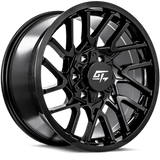 GT OFFROAD - Noir brillant Agression | 22x10 / -18 Offset / 5x139.7 Bolt Pattern | GT822105139718GB