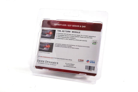 2003-2008 Infiniti G35 Sedan Tail as Turn Module (USDM) (pair)