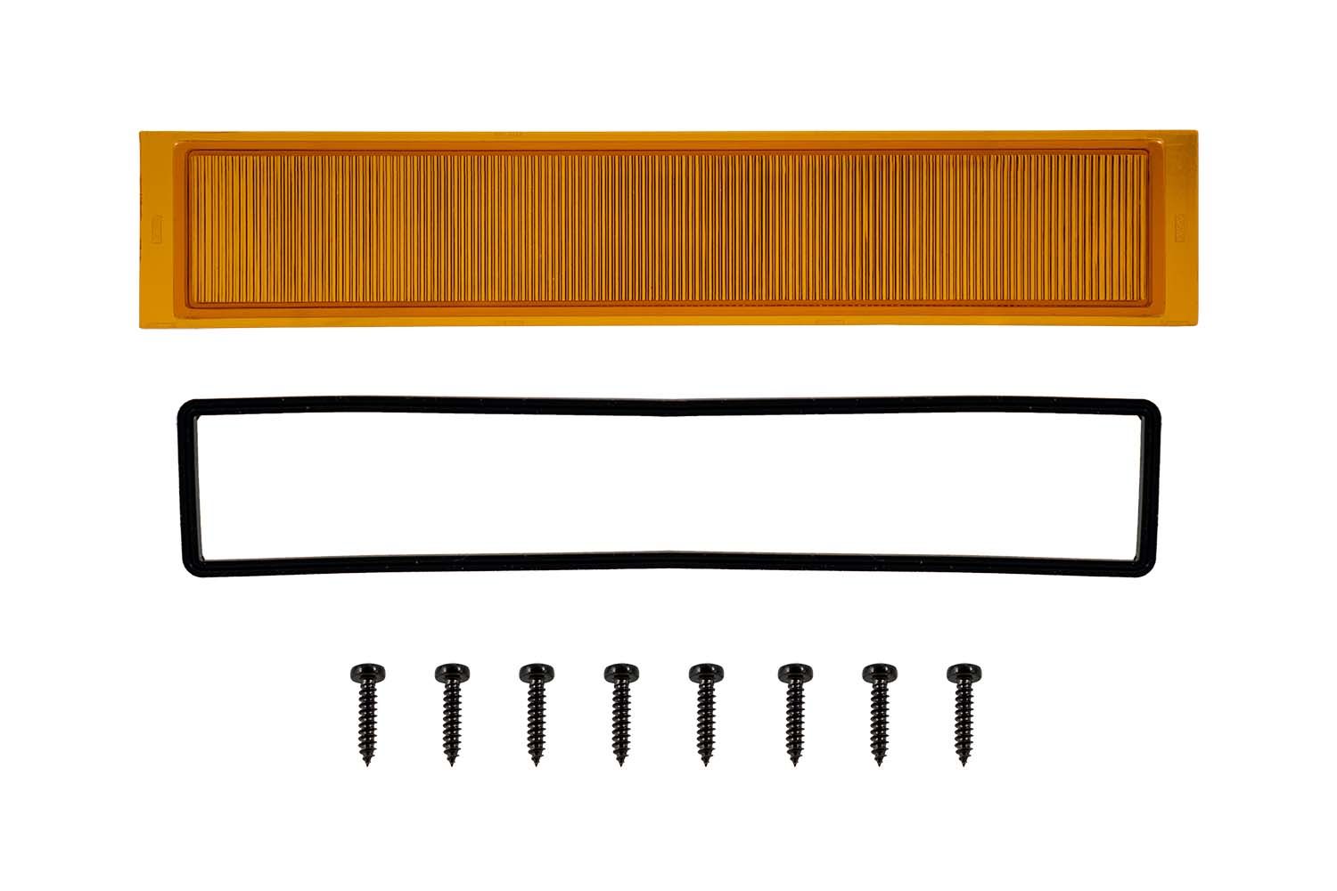 Lentille extérieure transparente pour barres lumineuses de la série Stage (V3)