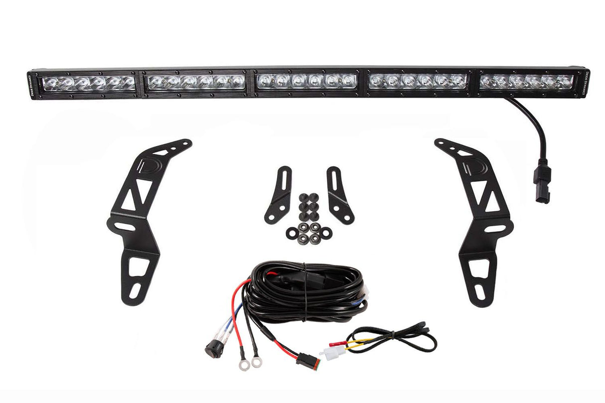 Kit de barre lumineuse LED pour pare-chocs Jeep JL Wrangler 2018-2025