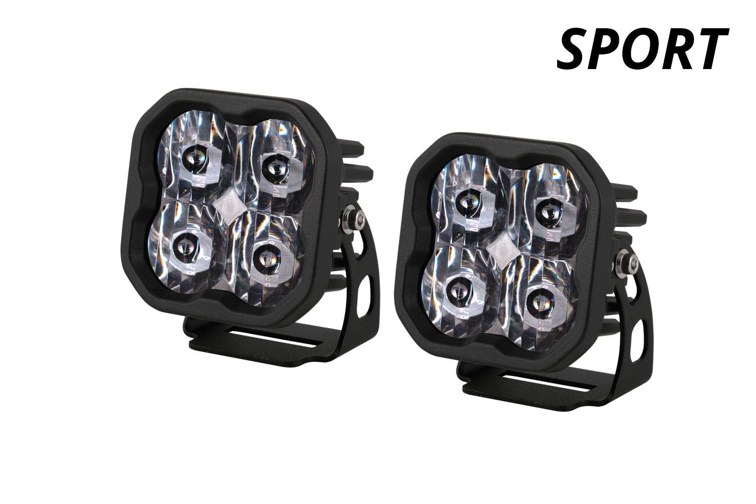 SS3 SAE/DOT White Sport LED Pod (pair)