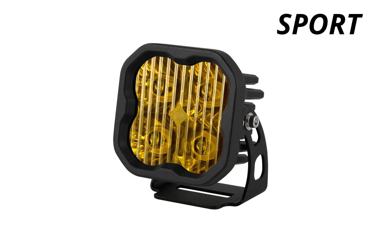 SS3 SAE Yellow Sport LED Pod (one)