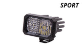 C2 1.0 SAE/DOT White Sport Standard LED Pod (one)