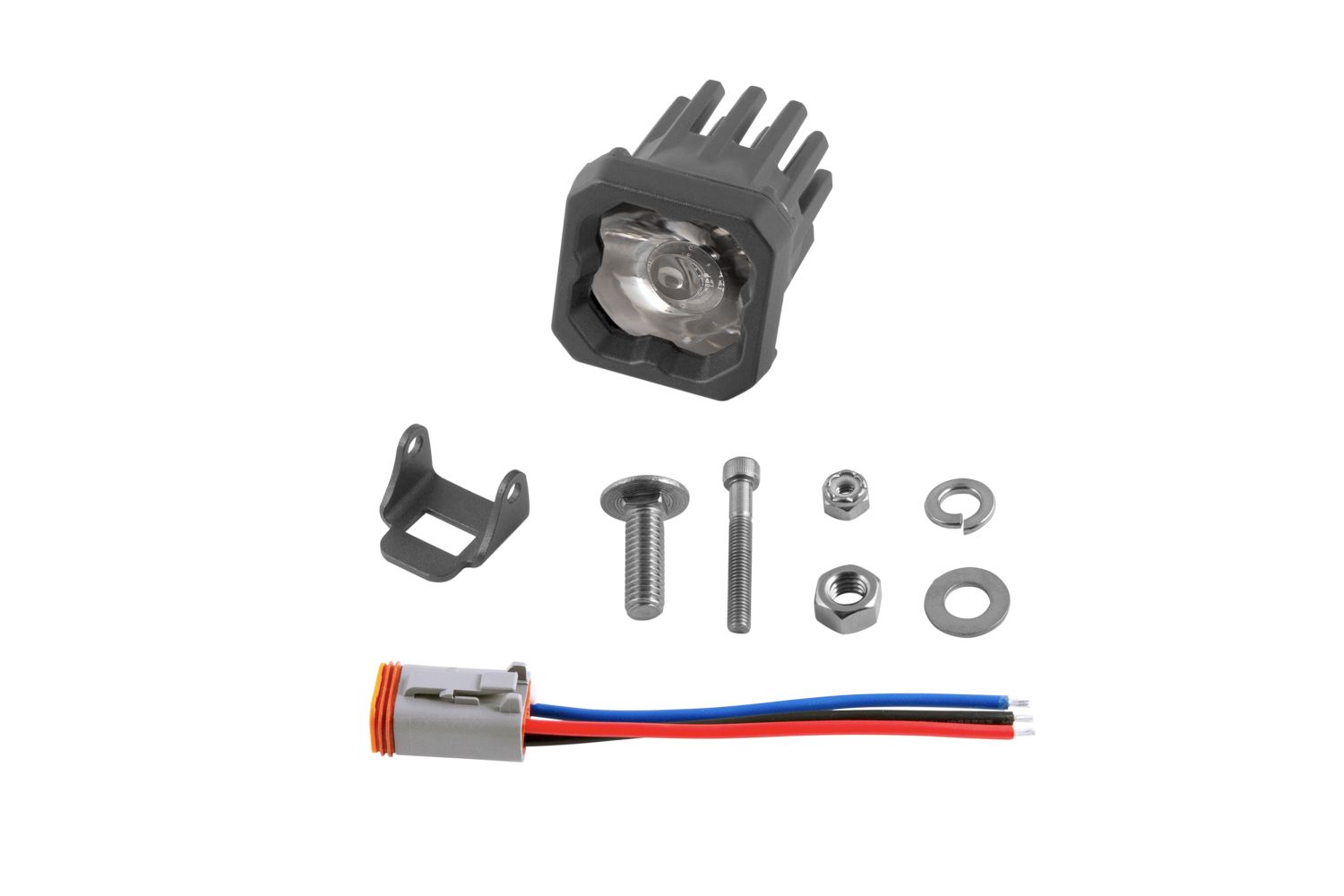 SSC1 White Sport Standard LED Pod (one)