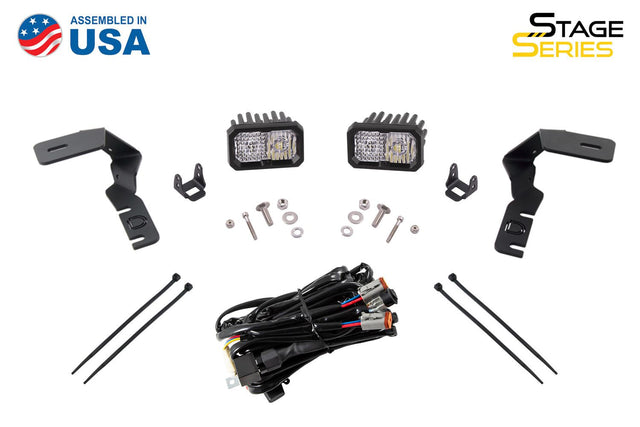 Stage Series Backlit Ditch Light Kit for 2019-2023 Ford Ranger